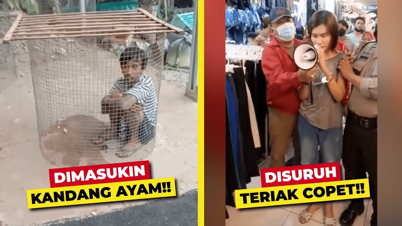 BIKIN NGAKAK!! BUKANNYA DIPUKULI MALING KETANGKEP MALAH DIGINIIN!! AUTO KENA MENTAL!! 😂