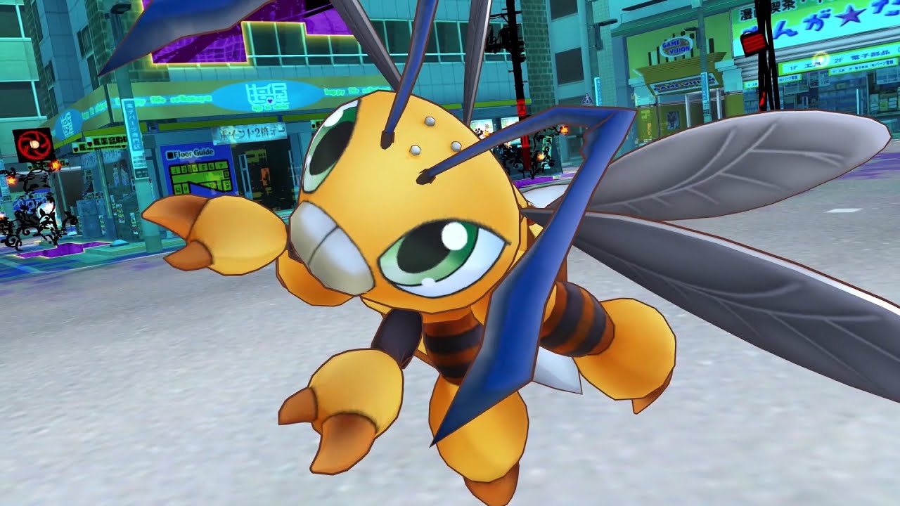 FunBeemon (FanBeemon) All Digivolutions - Digimon Story: Cyber Sleuth Hacker's Memory