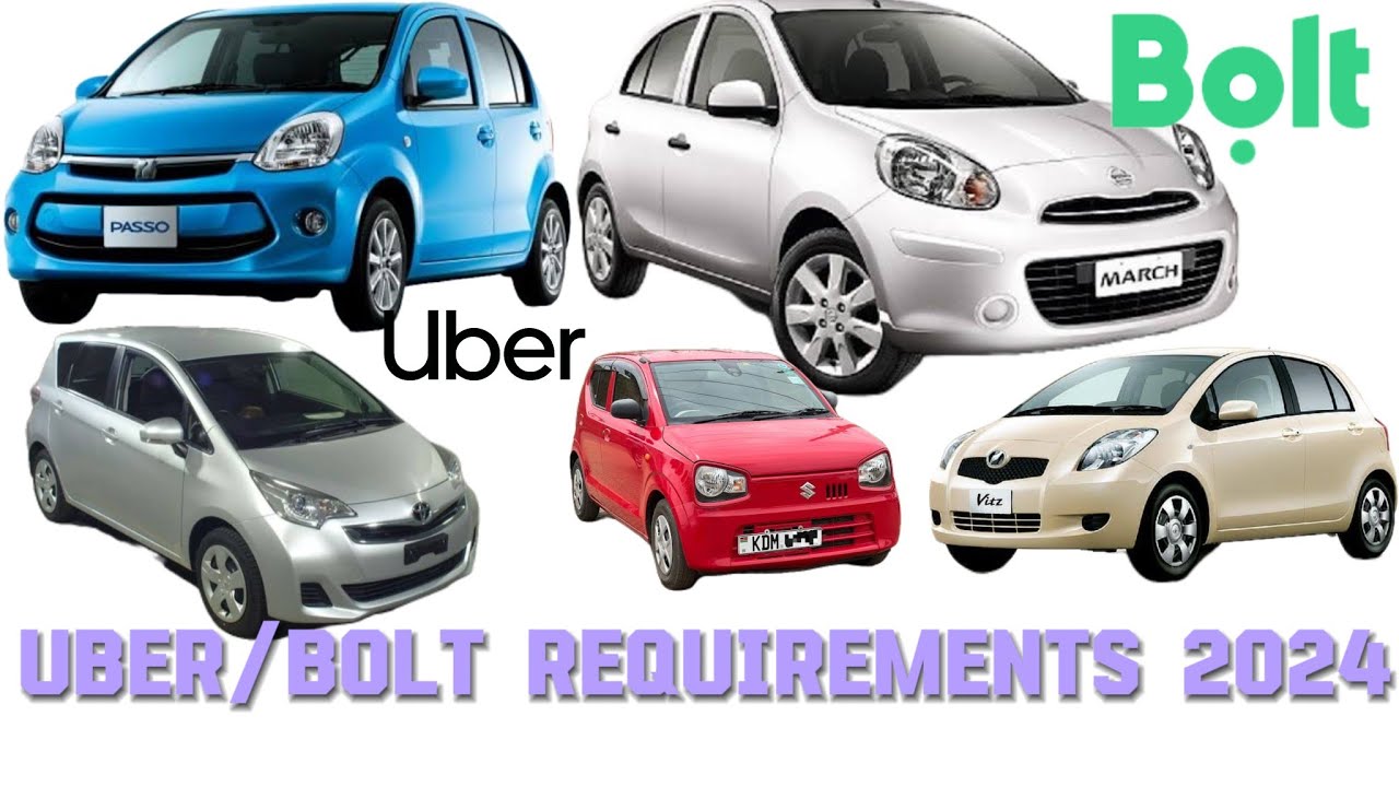 Uber/Bolt requirements in 2024 (For Driver and Car)