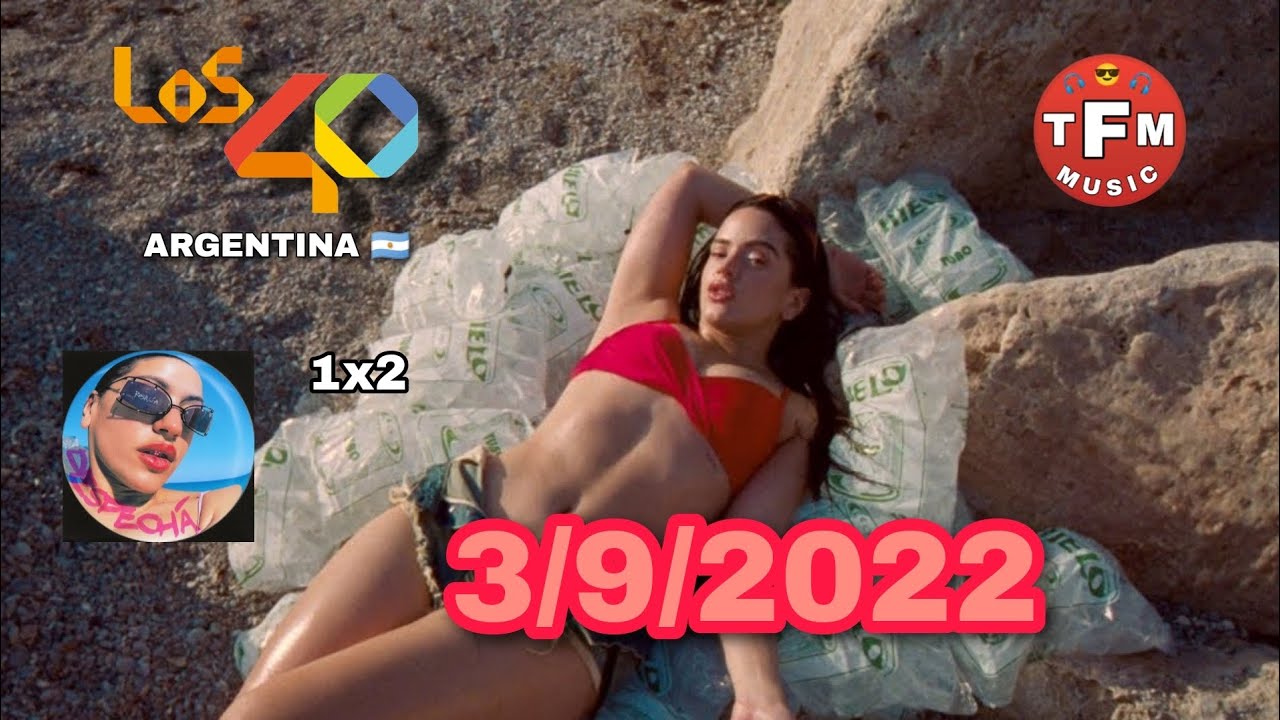 Lista Del 40 al 1 Argentina 🇦🇷 Semana 36 (3/9/2022)