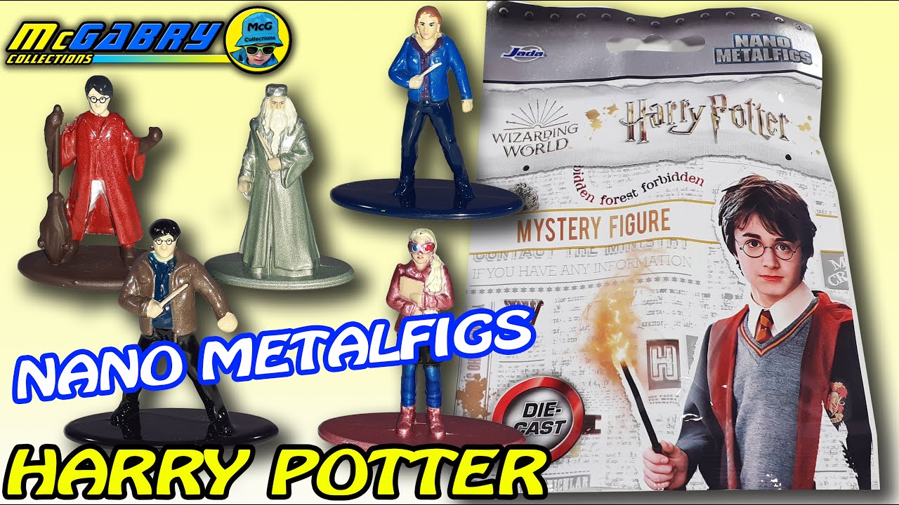 HARRY POTTER NANO METALFIGS LIDL-WIZARDING WORLD MYSTERY FIGURE DIE CAST UNBOXING