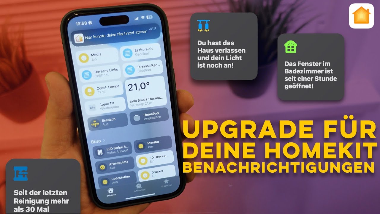 Die besseren HomeKit Benachrichtigungen! - Controller für HomeKit