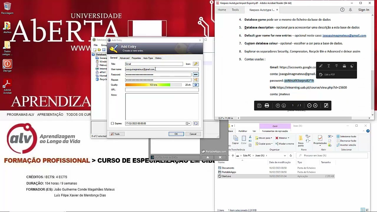 KeePass - AutoType & Import/Export