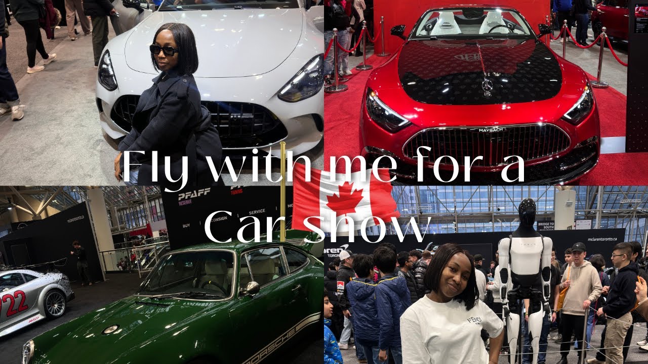 VLOG| Fly with me to TORONTO, 2026 car show, church, etc 