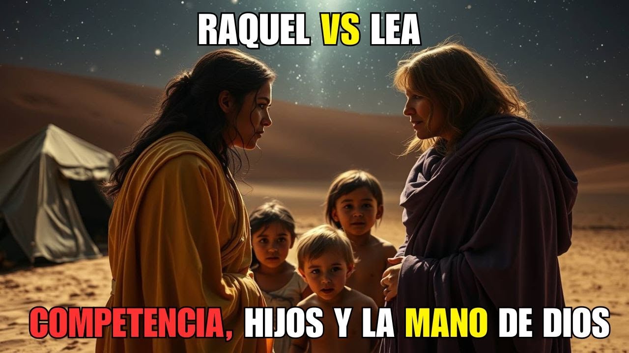 🤯 Génesis 30: Rivalidad entre Raquel y Lea – ¡Dios Multiplica a Jacob! 👶🔥