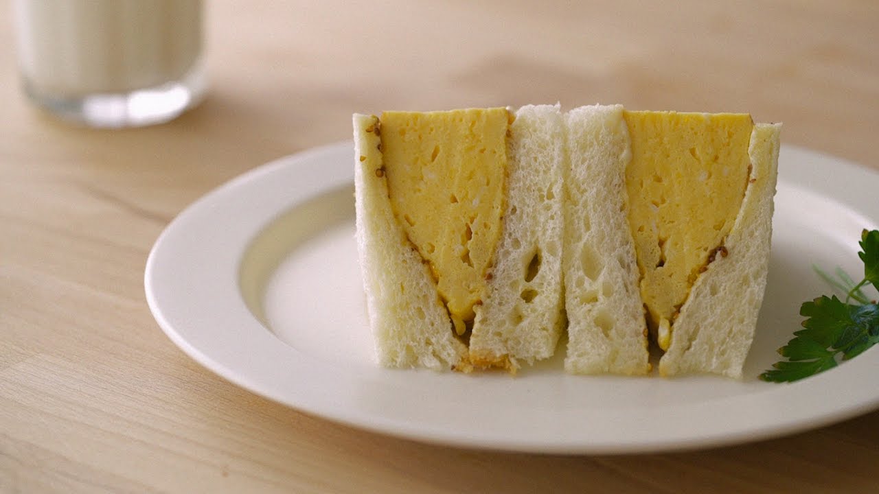 몽글몽글 부들부들 계란샌드위치 : Egg omelet sandwich | Honeykki 꿀키