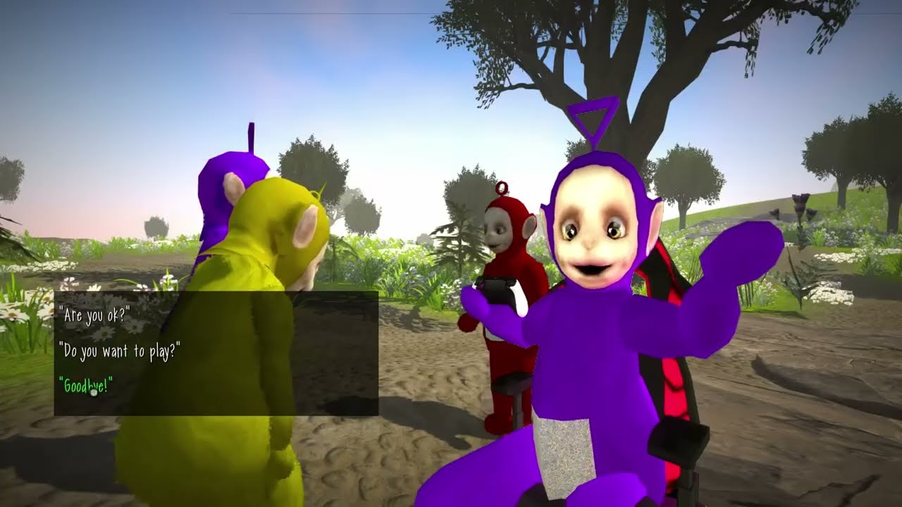 ESCAPE FROM SLENDYTUBBIES! | Tinky Winky Plays: Slendytubbies 3 FULL GAME
