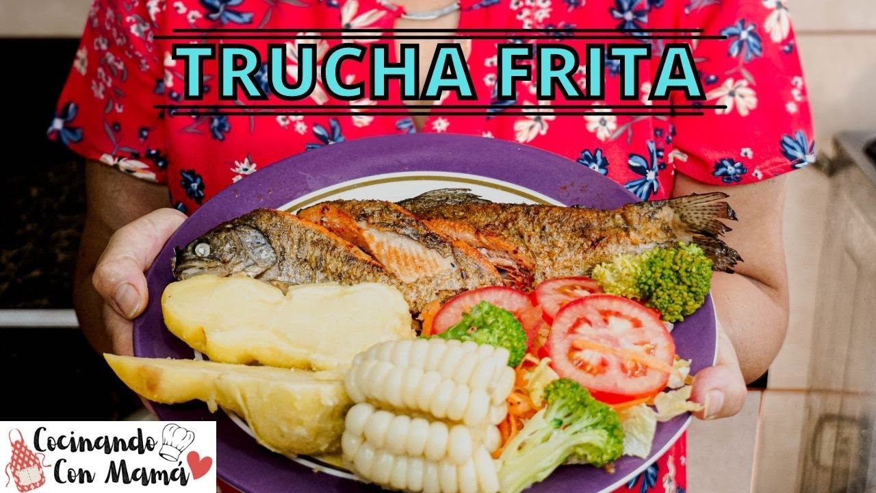 Trucha Frita, receta secreta, saludable y deliciosa, TE VA A ENCANTAR!!!