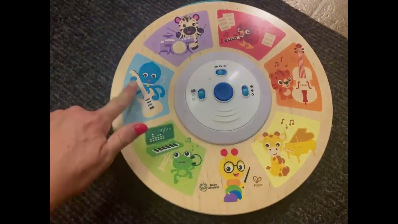 Baby Einstein Cal's Smart Sounds Symphony Magic Touch Wooden Electronic Activity Toy Review