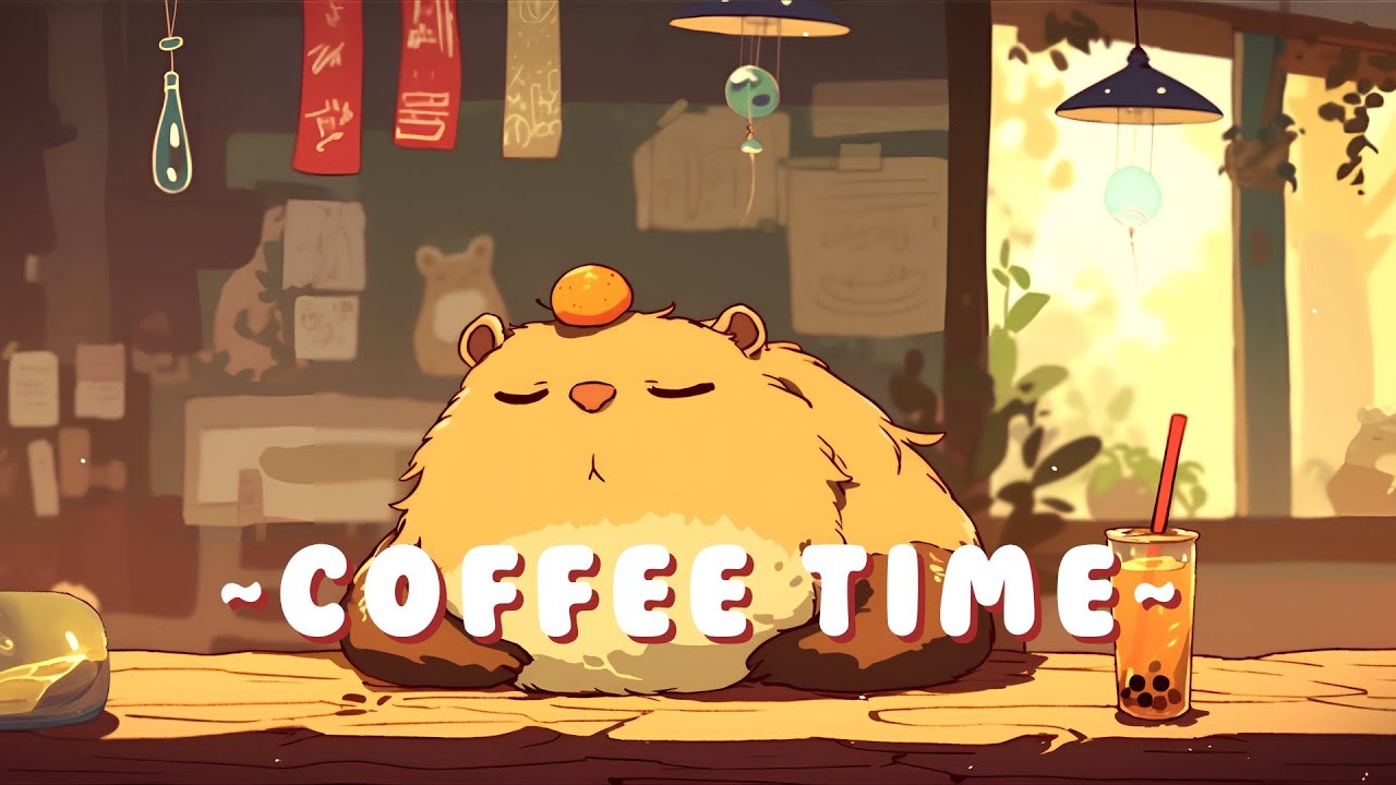 Capybara Music Channel - Chill Study Music Mix ~ Peaceful Flow ~ 🦫 🍵 ✨