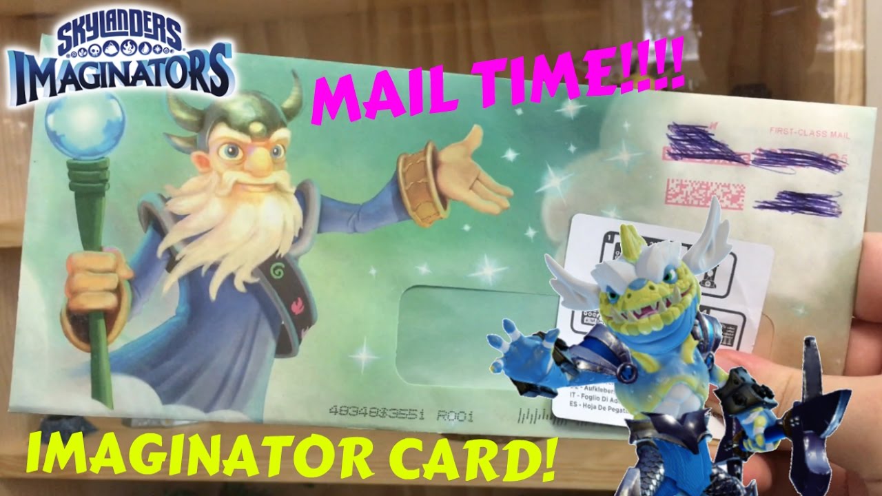 Mail from EON! and My IMAGINATORS CARD!!! - Skylanders Imaginators
