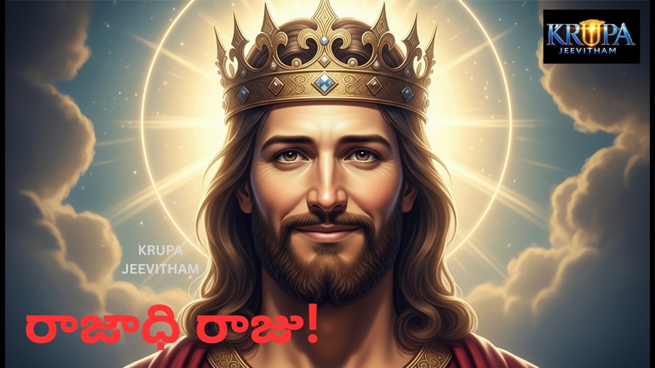 రాజాధి రాజు! 👑#RajadhiRaju#Yesayya#TeluguChristianSong#ChristianWorship#JesusIsKing#Hallelujah