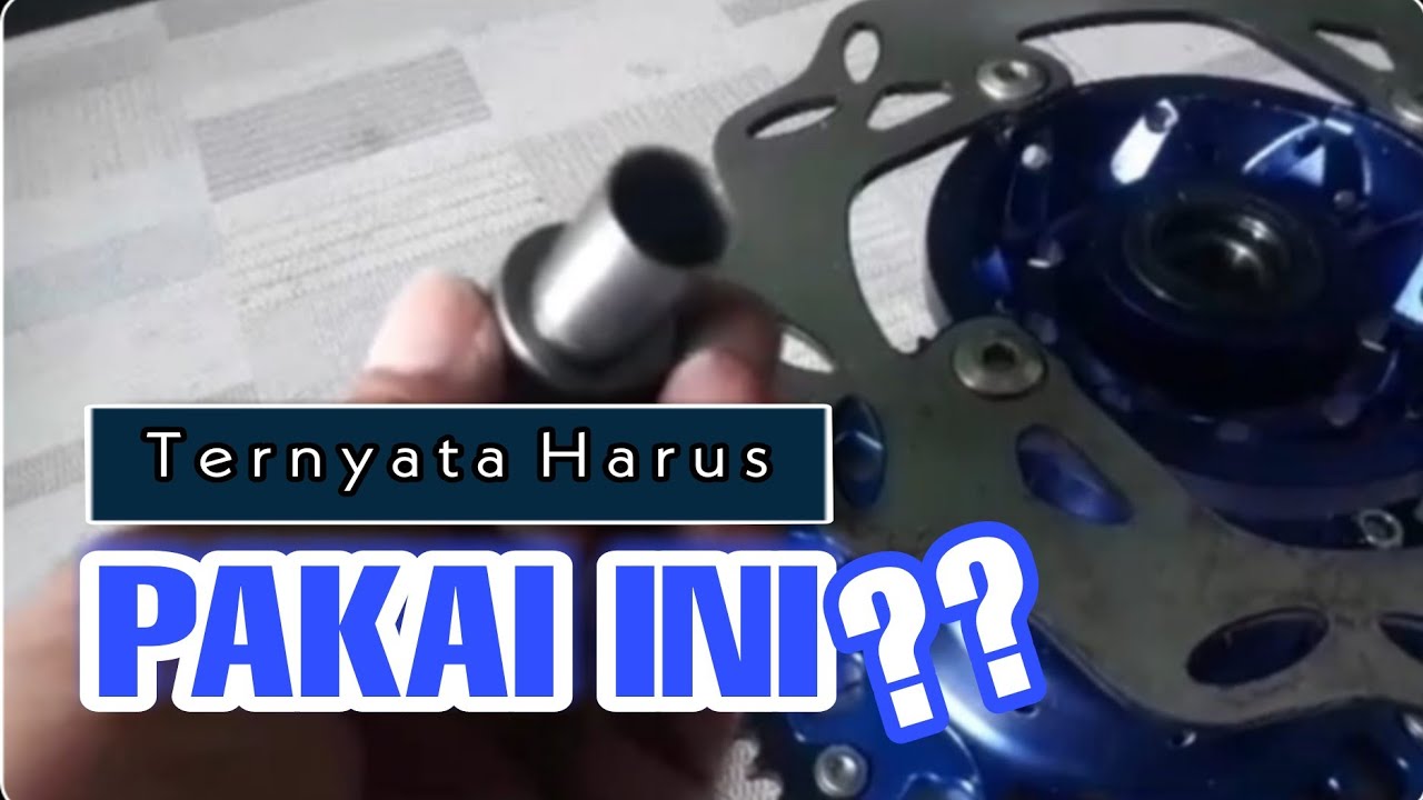 Pasang Tromol CRF 150 ke KLX ! inilah Yang Harus Diganti