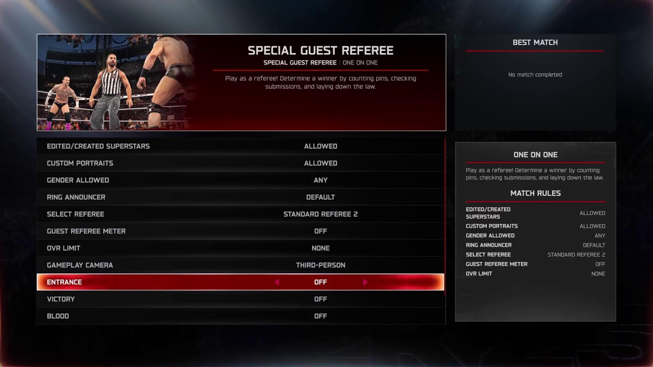 Wwe2k25 leauge game