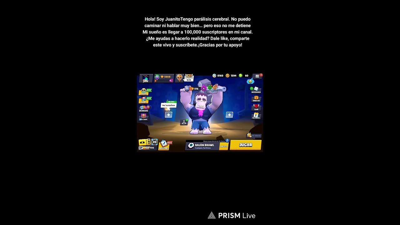 jugando Brawl Stars
