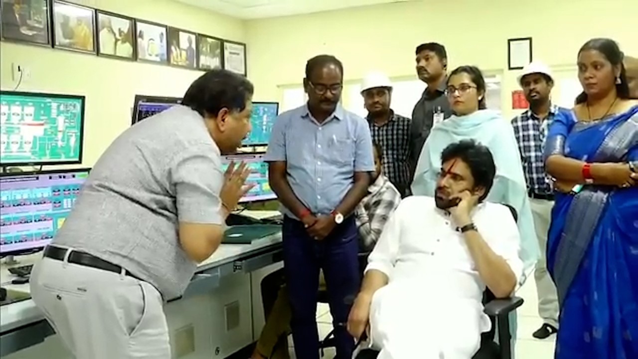 Pawan Kalyan Sudden Inspection In Jindal Plant Today | Janasena Party | TDP | Asianet News Telugu