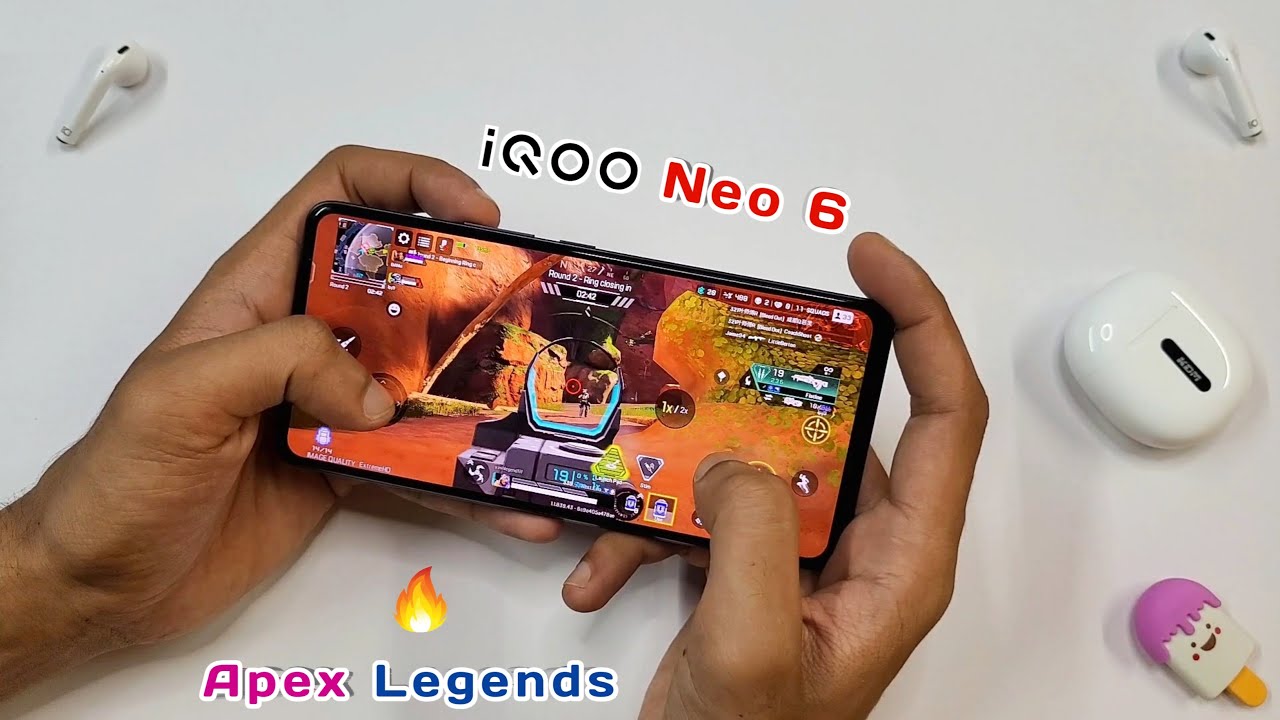 IQOO Neo 6 Apex Legends Gaming Review | Graphics, Heating & Battery Test 🔥