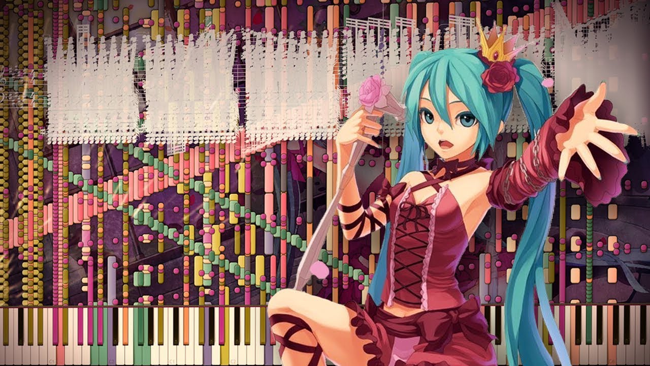Synthesia: Hatsune Miku - Romeo & Cinderella | 151,000+ Notes | Vocaloid | Black MIDI