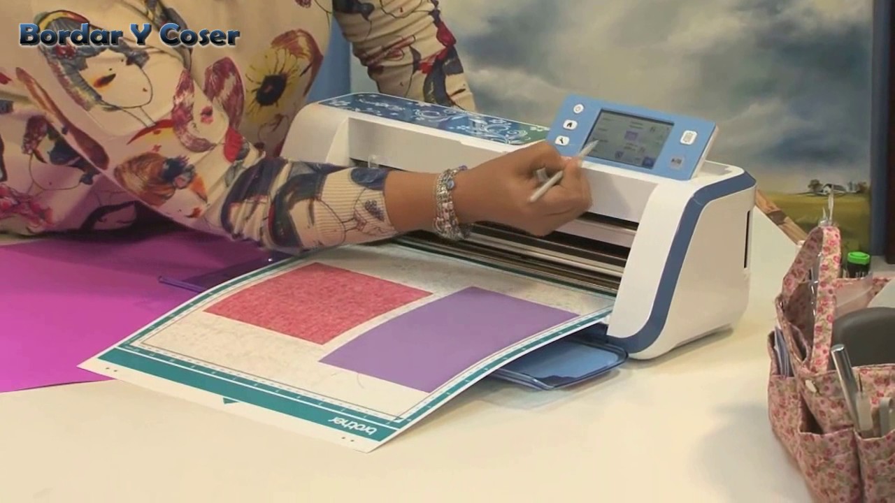 Como cortar telas con el Scan N' Cut - Bordar Y Coser