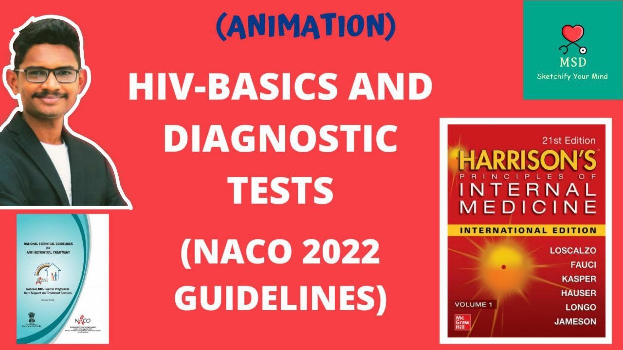 HIV BASICS AND DIAGNOSTIC TESTS | NACO 2022 GUIDELINES SKETCHIFIED | AIDS | HARRISON
