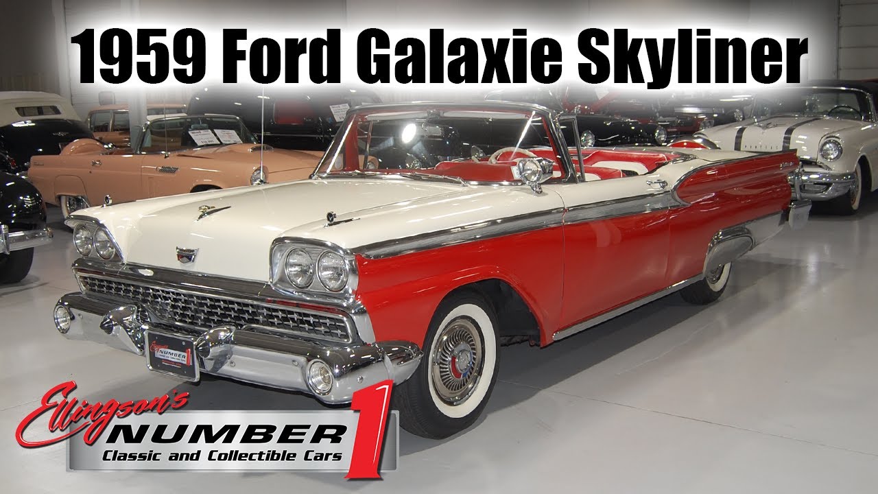 1959 Ford Fairlane 500 Galaxie Skyliner at Ellingson Motorcars in Rogers, MN