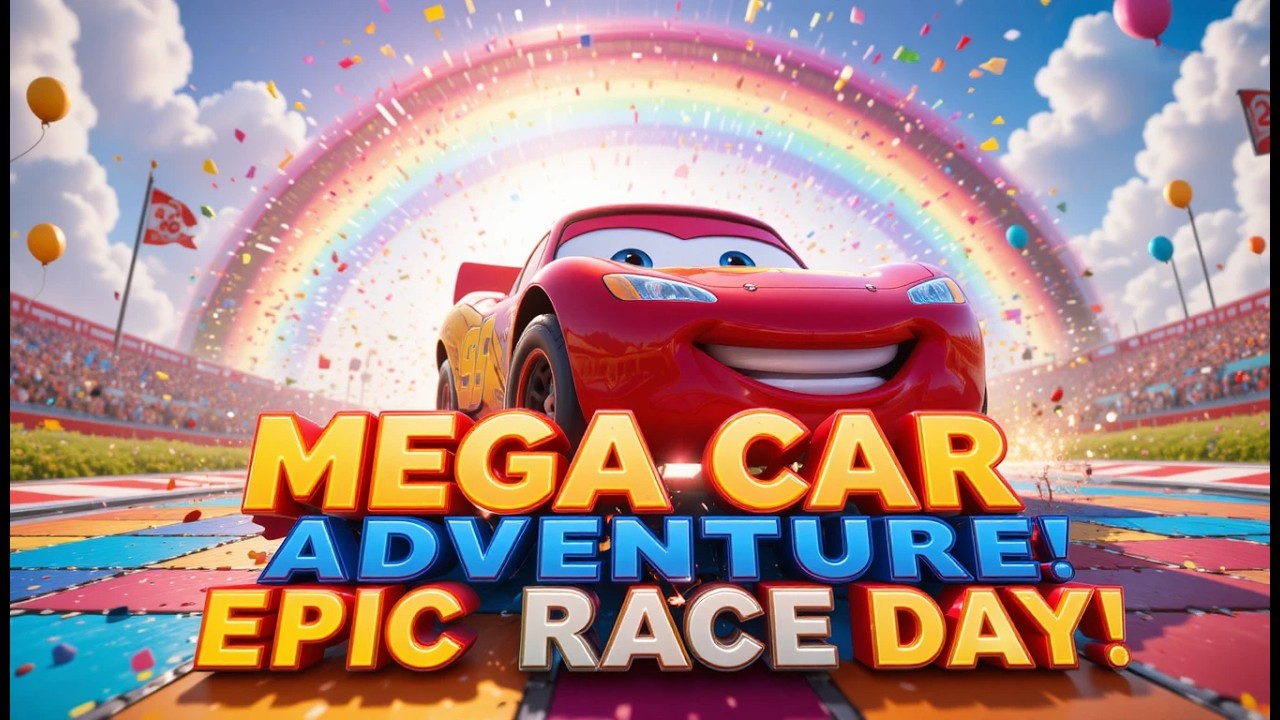 Грузовик-платформа Маккуин | Транспортировка на грузовике - Яма на дороге против легкового автомо...