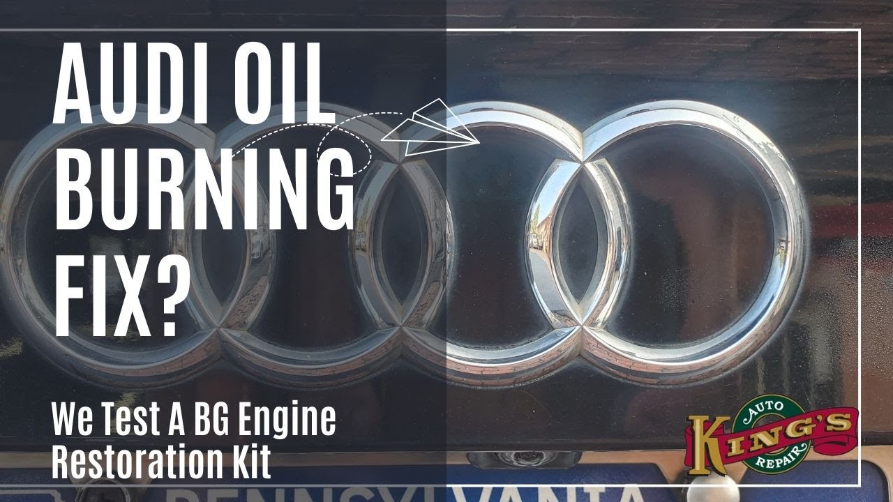 BG Dynamic Engine Flush On Audi A7 at King's Auto Repair