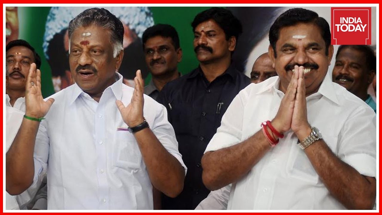 AIADMK Rift Between OPS And EPS Out In Open