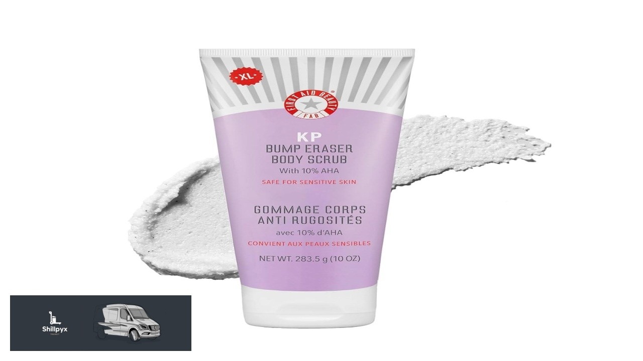 First Aid Beauty KP Bump Eraser Body Scrub with 10% AHA