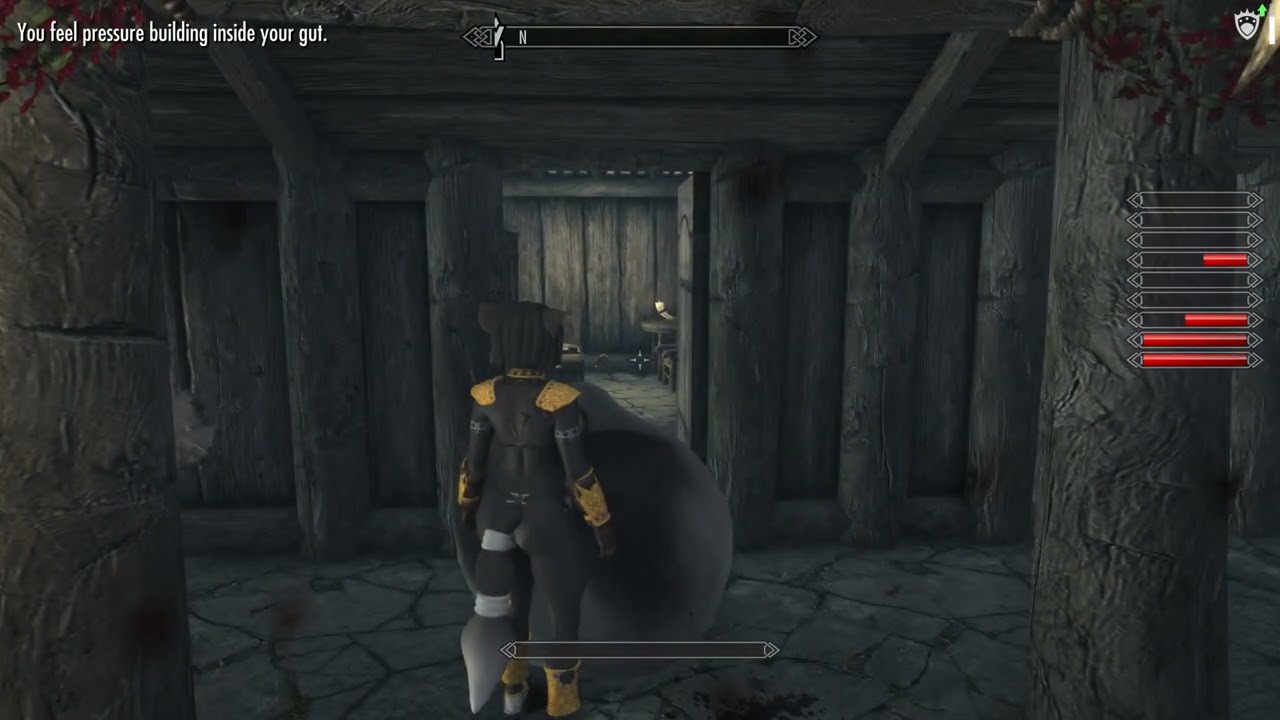 A very hungry wolf pays a surprise visit to the Vigilants ❤️ ~ Skyrim Vore