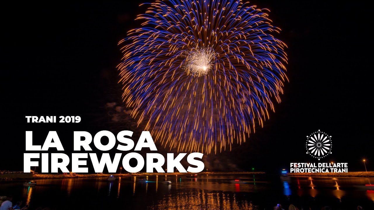 Trani 2019 - Festival dell' Arte Pirotecnica - La Rosa Fireworks [Feuerwerk Show]