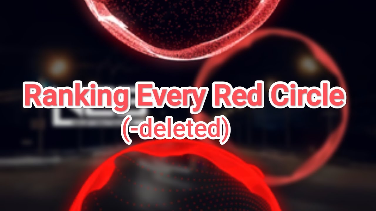 Ranking Every Red Circle On NCS 