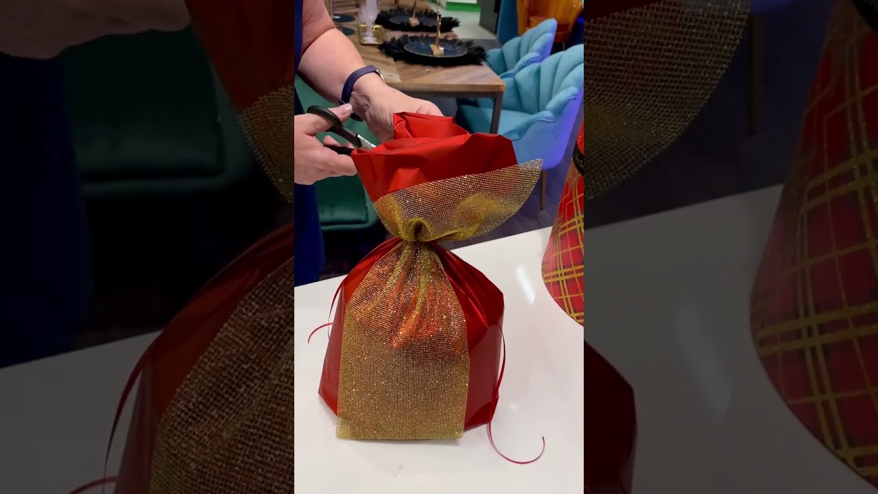 Tutorial: Confezionamento Natalizio di un panettone in cappelliera 🎁