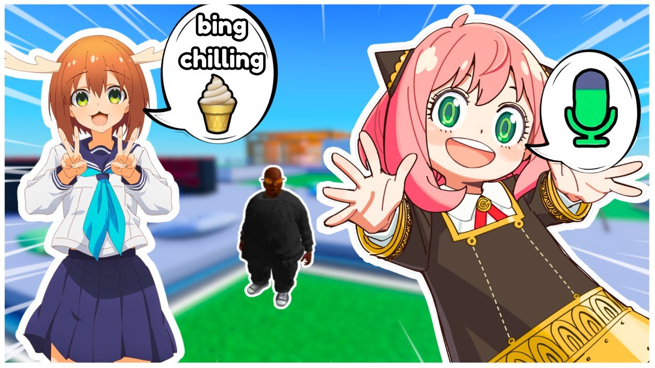 Trolling as Japanese Woman in Roblox MIC UP is SO FUNNY