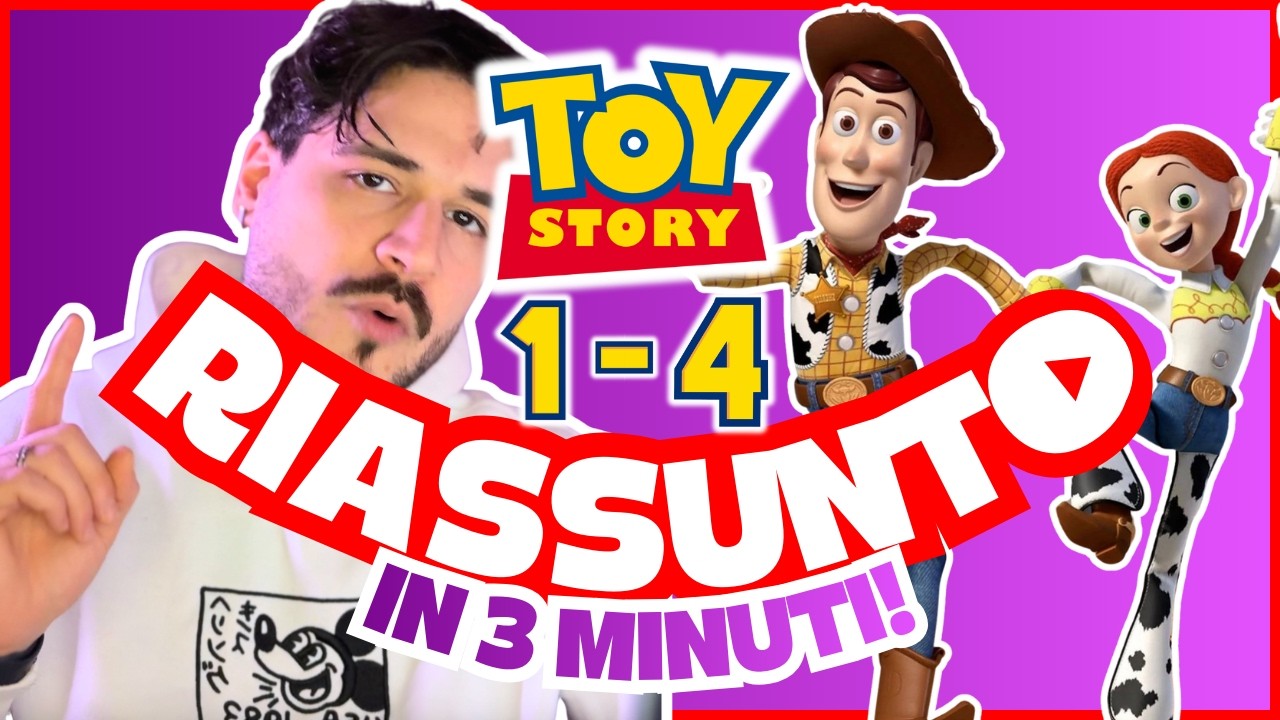 TOY STORY: Tutto quello che devi sapere prima del 5! (Recap Completo 1-4)
