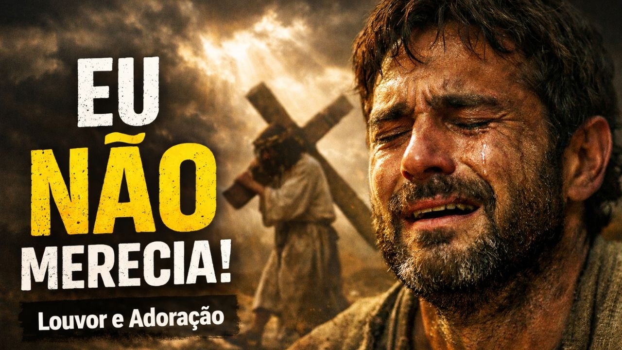SENHOR Tu És!🙏 Uma Música Gospel Poderosa Sobre Arrependimento e Perdão
