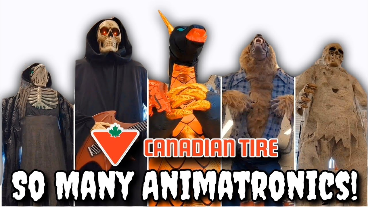 Лучшая витрина магазина на Хэллоуин | Тур по магазинам Canadian Tire 2025