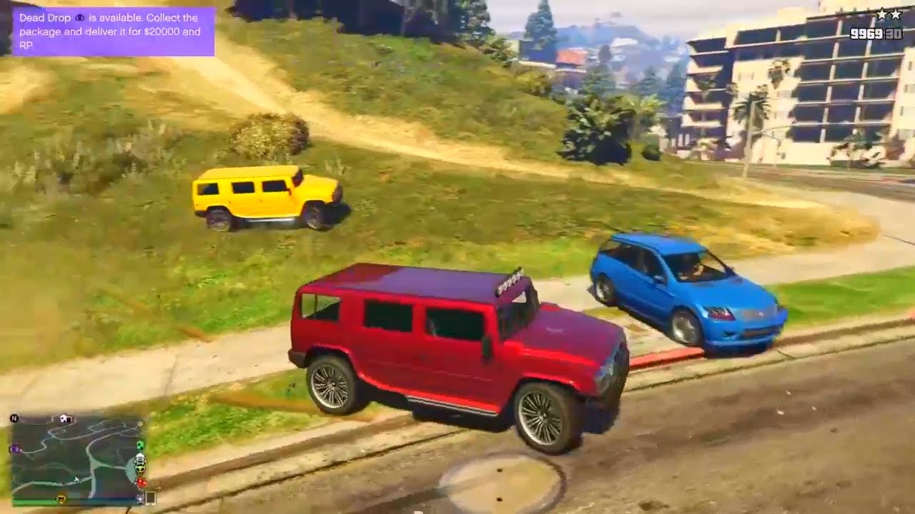 Cops stealing NPC's cars to give chase | GTA 5