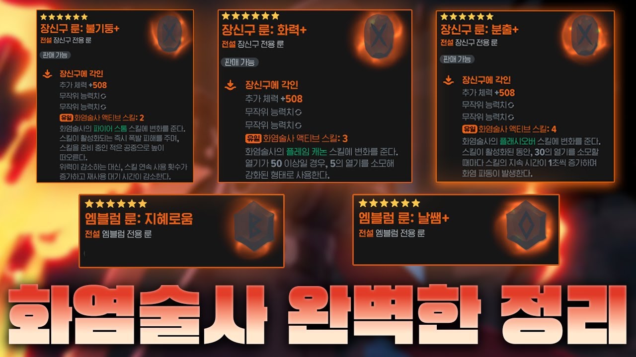🔥화염술사 세팅 고민 끝! 화력 vs 분출 실전 비교 분석! [마비노기 모바일]