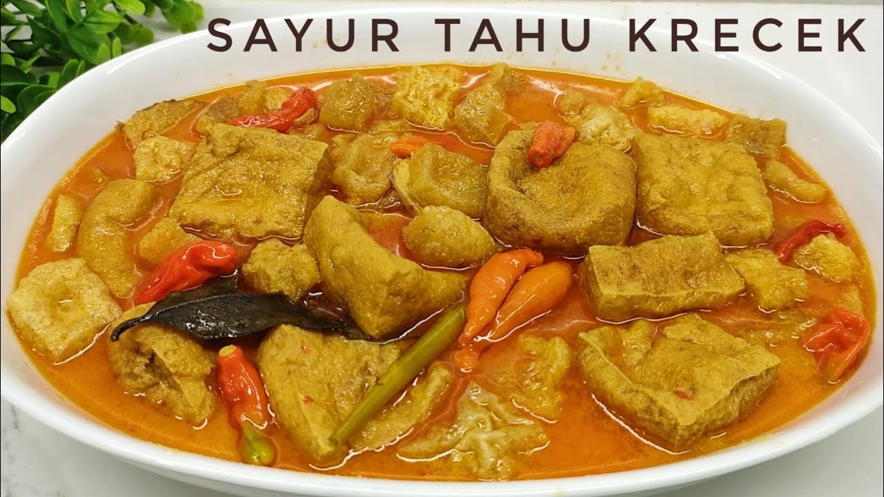 SAYUR TAHU KRECEK