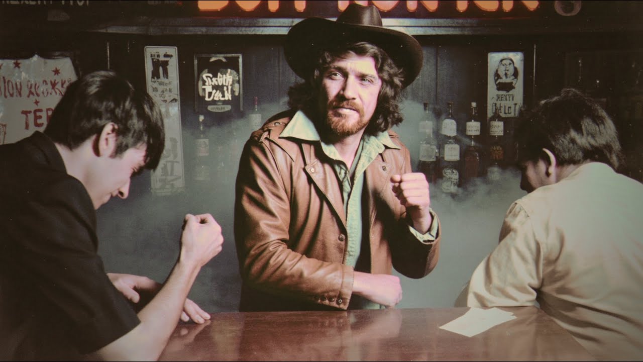 Waylon Jennings Walked Into a BAR BRAWL — And Picked the Wrong Side on PURPOSE
