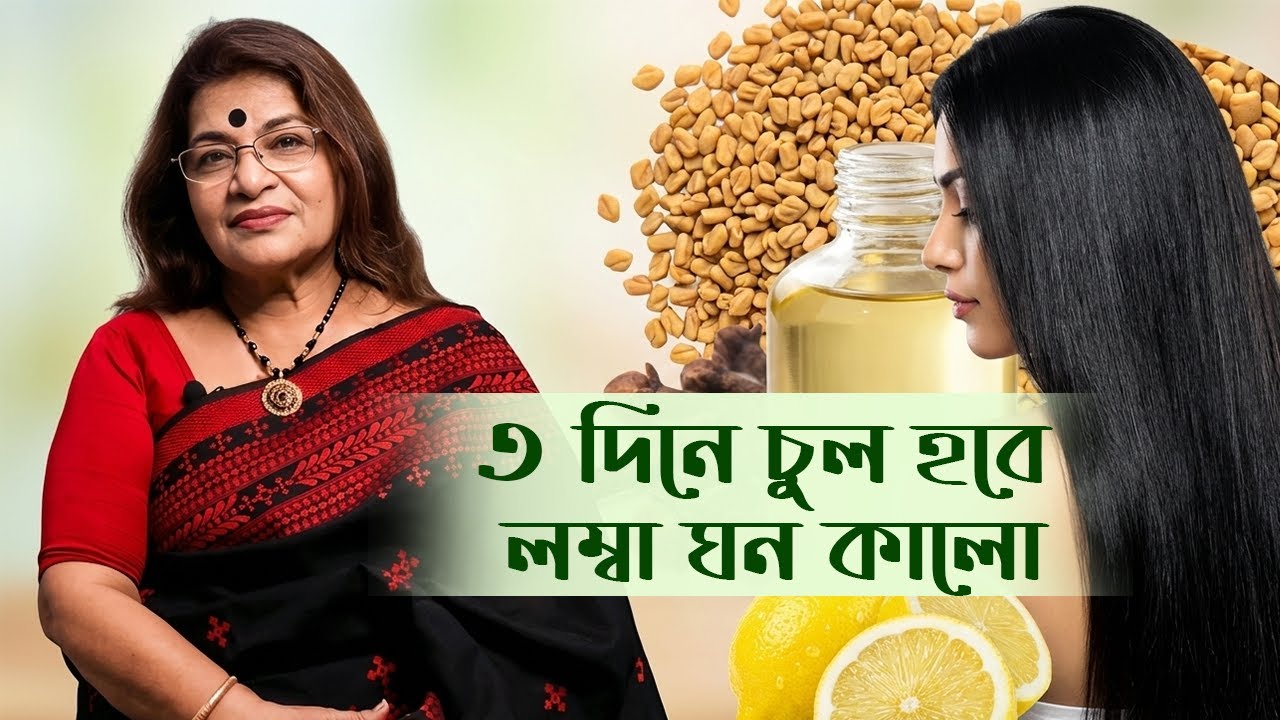 তিন দিন এটা লাগাও নতুন চুল গজাবে, চুল পড়া বন্ধ হবে, চুল লম্বা ঘন কালো হবে/ Hair growth