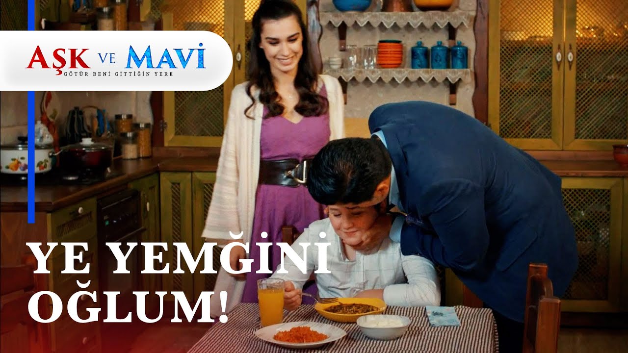 Ali'den Metin üzerinde uygulamalı babalık dersi - Aşk ve Mavi 30. Bölüm
