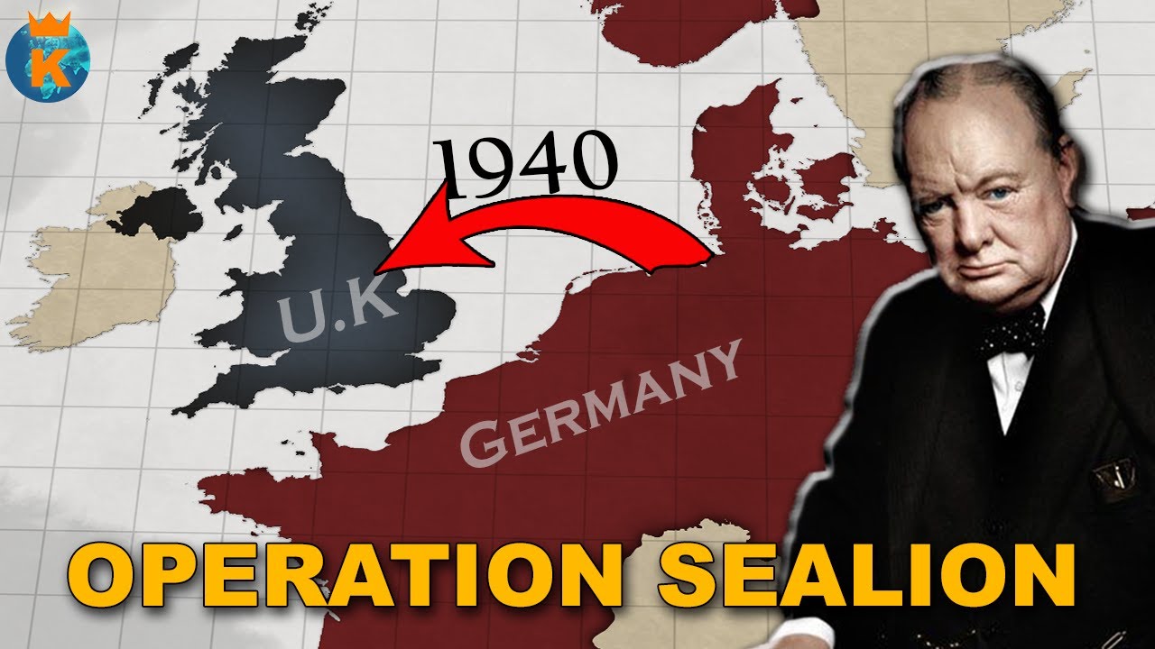 How did Germany plan to conquer Britain in WW2? - Operation SeaLion