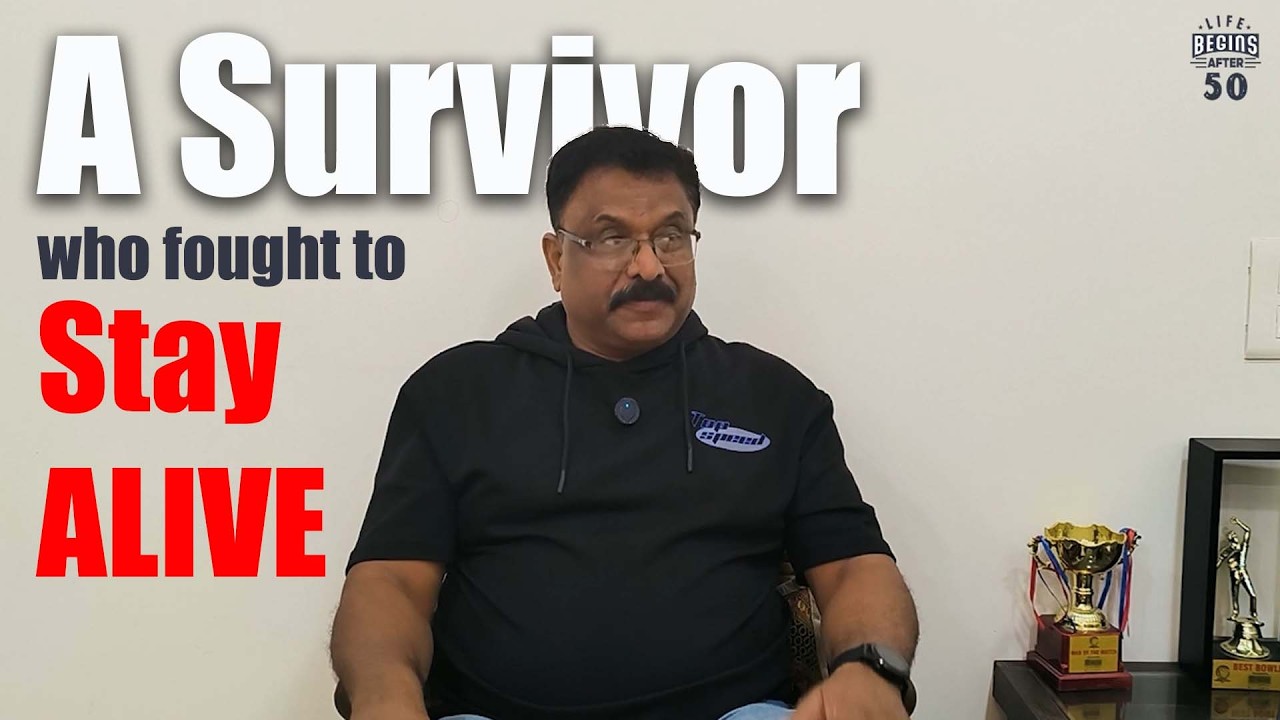 Mahesh Godbole - A Survivor, A Fighter, A man who fought hard to stay alive.