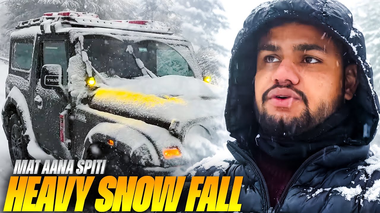 Shimla se Narkanda ka Safar | Heavy snowfall me fase