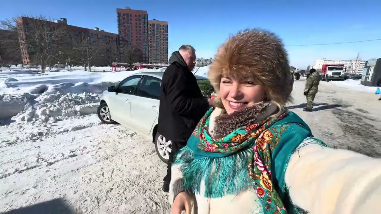 Обзор воскресной ярмарки в Старом Осколе. Бочка с молоком мне понравилась больше всего. 