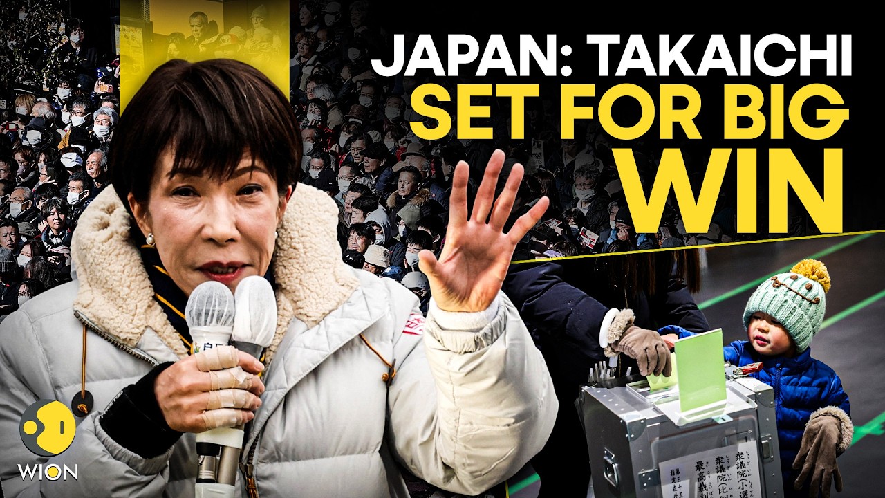 Japan Elections LIVE: LDP Set for Decisive Win as Takaichi Surge Drives Momentum | WION