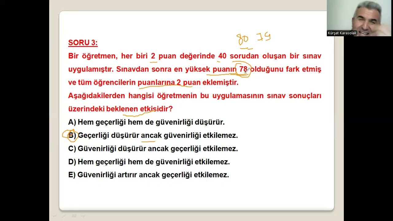 ÖLÇME- DENEME 6: Ölçmede Hatalar