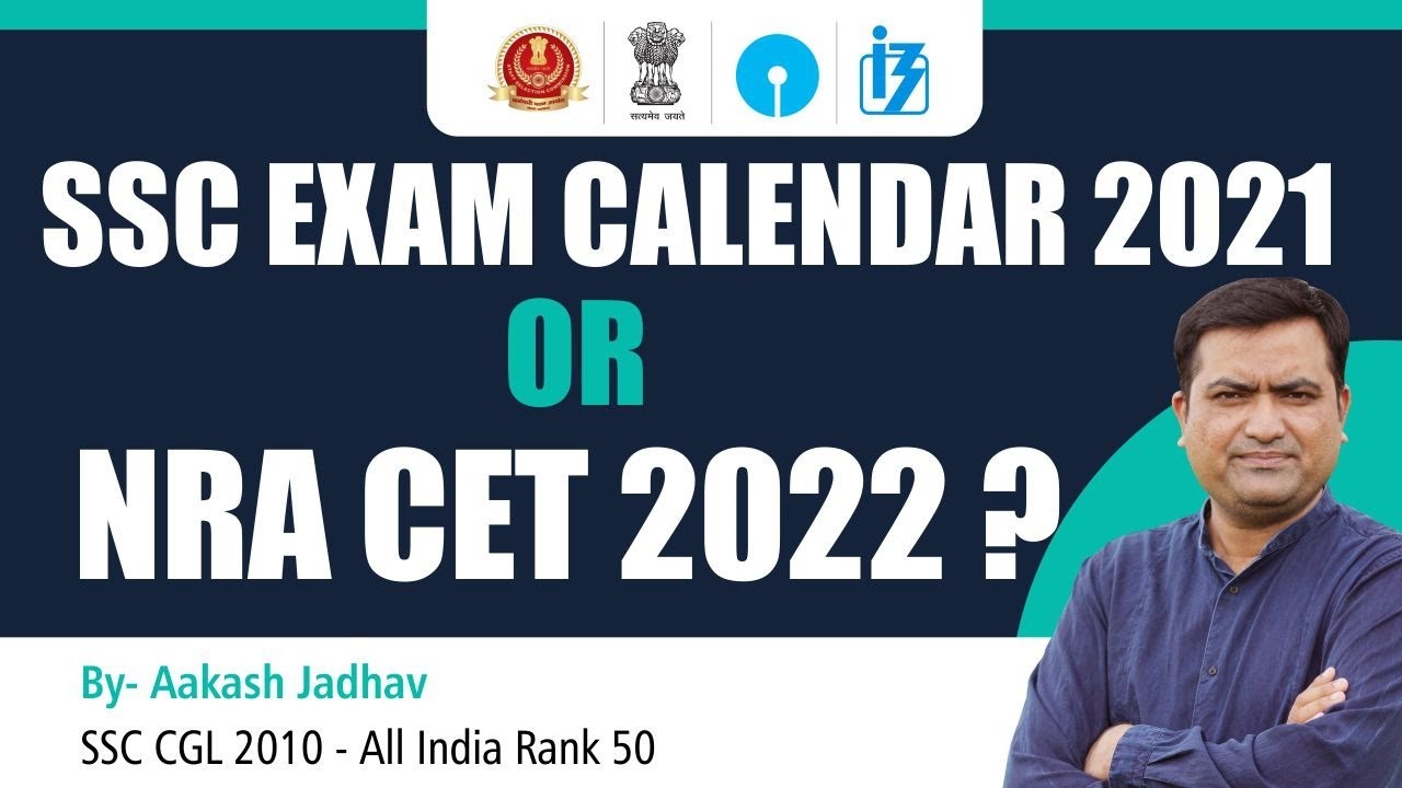 Big Update || SSC Exam Calendar 2021 OR NRA CET 2020 ? (In Hindi) || Aakash Jadhav
